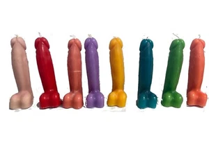 Peniskerze Duftkerze Neuheit Geschenk Brautjungfer Geschenk Junggesellinnenabschied - Bild 1 von 9