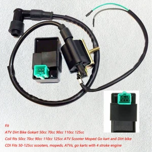 Ignition Coil CDI For 50cc 70cc 90cc 110cc 125cc ATV Go kart Dirt Bike Engine - Picture 1 of 6