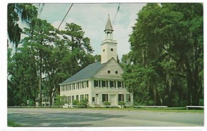VTG Postcard - Midway Church Between Savannah & Brunswick, Georgia - Picture 1 of 2
