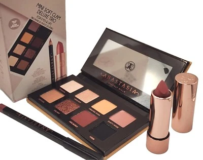 Anastasia Beverly Hills Mini Soft Glam Deluxe Trio  Palette, Lipstick & Liner - Image 1 of 2