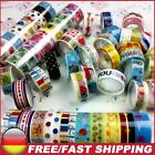 10pcs Colorful Sticky 250x1.5cm DIY Decorative Craft for Gift Wrapping Scrapbook