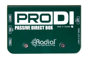 Radial ProDI 1-channel Passive Instrument Direct Box Quick Shipping Quiet DI Box - Picture 1 of 2