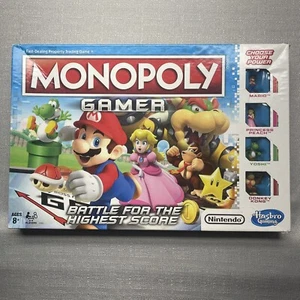 Hasbro Gaming Nintendo Monopoly Gamer Mario Bros. Edition 100% COMPLETE & in EUC - Picture 1 of 5