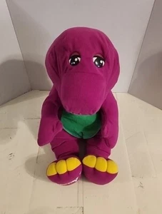 Juguete de peluche interactivo de 17 pulgadas Playskool Hasbro Barney púrpura - Imagen 1 de 3