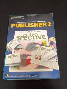 Greenstreet Publisher 2 PC CD-ROM Windows software vintage - Imagen 1 de 3
