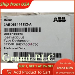 ABB AGDR-72C Drive Board New Expedited Shipping - Picture 1 of 1