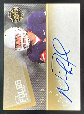 2012 Press Pass Autographs #PPS-NF Nick Foles Auto /199 - Image 1 of 2