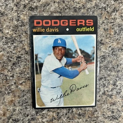 1971 Topps - Willie Davis #585 - Image 1 of 2