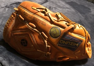 Mizuno Lite Flex Glove MT 2060 Pro Model Right Hand Throw Brown Leather Mitt - Picture 1 of 5