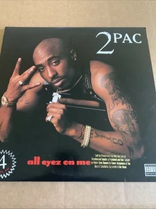 2pac TUPAC / All Eyez On Me 4LP 1996 Original 12" Vinyl Death Row Record Gangsta - Picture 1 of 8