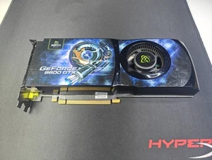 Rare Vintage XFX GeForce 9800 GTX 512MB Graphics Card 0063008066043 T98W 738M - Picture 1 of 9