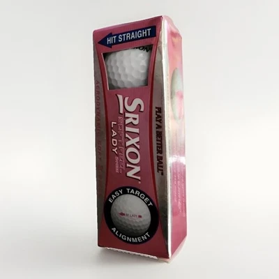 Women's Srixon Soft Feel Lady Golf Balls - White 1 - 3 pack  - Image 1 of 2