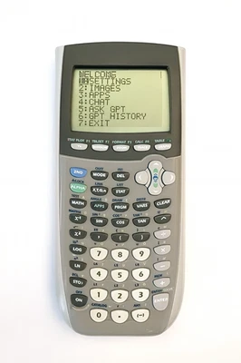 TI-84 Plus Calculator – Silver Edition with Internet Access for ChatGPT & Chat - Image 1 of 3