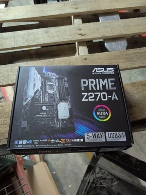 ASUS Prime Z270-A Motherboard LGA 1151 H4 Intel Z270 ATX HDMI DDR4 NEW - Image 1 of 2