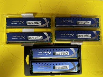 Kingston HyperX 24 GB DIMM 1600 MHz DDR3 SDRAM Memory (KHX1600C9D3K6/24GX) - Image 1 of 4