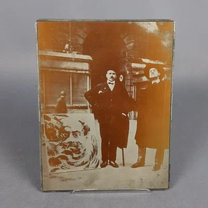F.T. Photo Matrix Cliché Metal Marinetti With Portrait Rougena Zatkova 1960 - Picture 1 of 10