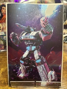 TRANSFORMERS 23 BARENDS 616 80s Retro SPOT FOIL Virgen Variante B LTD 750 JAZZ - Imagen 1 de 2