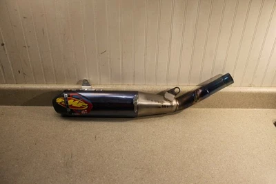 2019-2026 Yamaha YZ250F FMF FACTORY 4.1 RCT TITANIUM CARBON CAP Muffler Pipe - Image 1 of 4