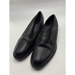 Shoes For Crews Mens Black Slip On Work Shoes Slip Oil Resistant Size 13 - Picture 1 of 8