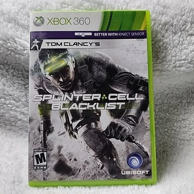 Microsoft Xbox 360 Tom Clancy's Splinter Cell: Blacklist 2 CD Video Game - Image 1 of 4