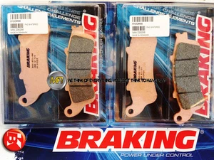 HONDA ST PAN EUROPEAN 1300 2004 04 PASTIGLIE ANTERIORE SINTERIZZATE FRENO BRAKIN - Picture 1 of 1