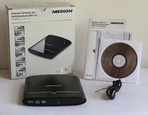 Medion MD 97711 grabadora externa de DVD/CD negra en embalaje original - Imagen 1 de 1