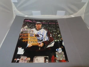 Patrick Roy Signed Colorado Avalanche 8x10 Photo Autographed Beckett BAS COA 1C - Picture 1 of 6