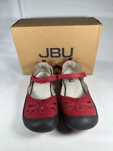 JBU Sports By Jambu Womens Meadow Mary Jane Shoes Red 6.5 B9MDW03 With Box - Picture 1 of 6