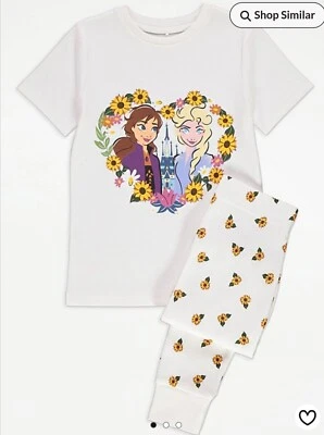 Frozen Pyjamas Age 5-6  - Image 1 of 2
