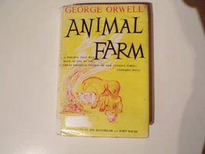 Animal Farm by George Orwell - 1954, Illustrated Edition - Hardcover + DJ - Picture 1 of 12