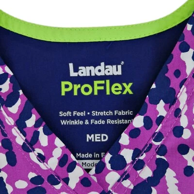 Blusa Médica para Mujer Landau ProFlex 4163-SVPSL Sway With Me Orchid Foto 1 de 3