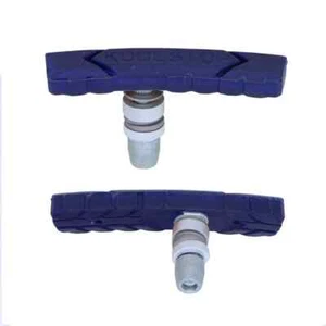 Kool Stop All Terrain Brake Pads DARK BLUE Threaded 1 Pair BMX - Picture 1 of 1