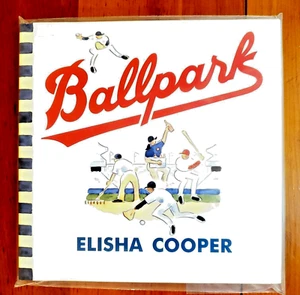 SIGNED Elisha Cooper BALLPARK FIRST Ed 1/1 ORIGINAL Ink Art Fenway Park RED SOX - Imagen 1 de 7