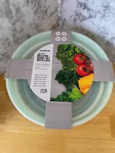 Basil & Kraft 6 Bowl Set w/Lids NWT Mixing Storage 6 Bowls 6 lids BPA FREE - Picture 1 of 4
