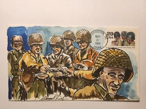 V-mail, First Day Cover, Wild Horse Cachets, Letters from Home, H/P, 1993 - Picture 1 of 2