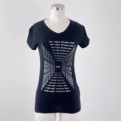 Camiseta para mujer PORSCHE DESIGN Fashion P’1000 If You Analyze manga corta talla S Foto 1 de 4