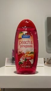Lucky Super Soft Body Wash Pomegranate & Peach 13 oz