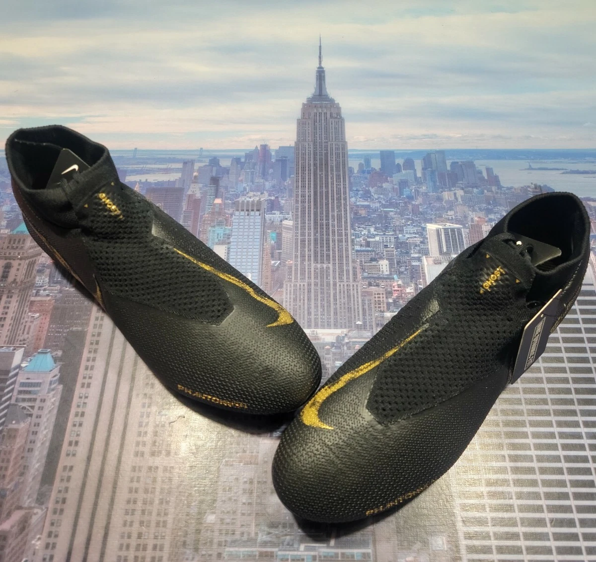 Preços baixos em Nike Phantom Vision Elite DF FG Black Volt | eBay