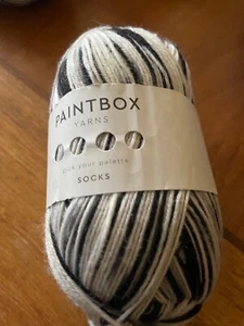 Paintbox yarns Socks washable wool Zebra - Bild 1 von 2
