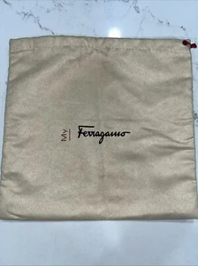 My Salvatore Ferragamo Dust Bag 9.5” x 10” Authentic - Picture 1 of 3