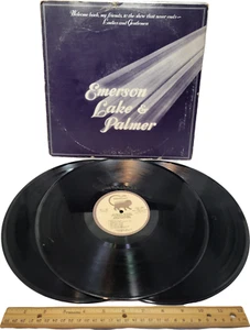 Emerson Lake & Palmer Welcome Back My Friends LP 1974 SD-3-200 3 Records 12" - Picture 1 of 7