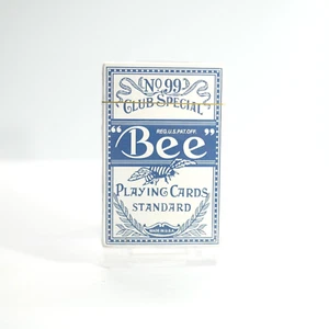 Vintage Blue Bee Playing Cards No. 99 Sealed Poker Club Special #67 Back - Picture 1 of 12