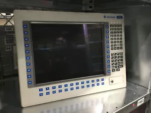 ALLEN BRADLEY 6180P-15KPXP MHI VERSAVIEW 15" PANEL PC INTEGRATED KEYPAD SER:D - Picture 1 of 2