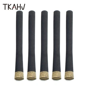 5 PCs Black EVA Fishing Rod Handle Rubber Cork Butt Repair Grip or Replacement - Picture 1 of 7