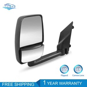 1X Espejo de remolque plegable manual izquierdo para Chevrolet Express GMC Savana 1500-3500 - Imagen 1 de 9
