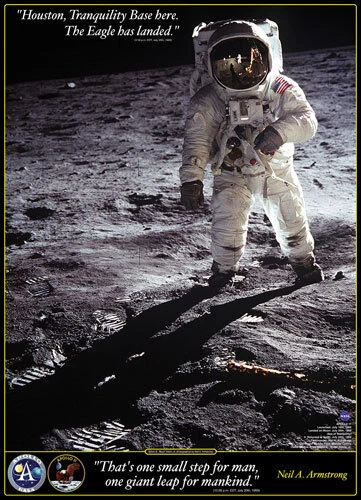 Eurographics Walk on the Moon 1000 Piece Jigsaw Puzzle - Image 1 of 1