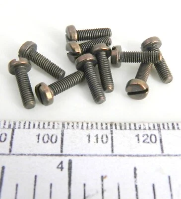 Viti Corpo Macchina M3 X 10 Testa Cilindrica Taglio - Acciaio - Confezione 10 - Immagine 1 di 4