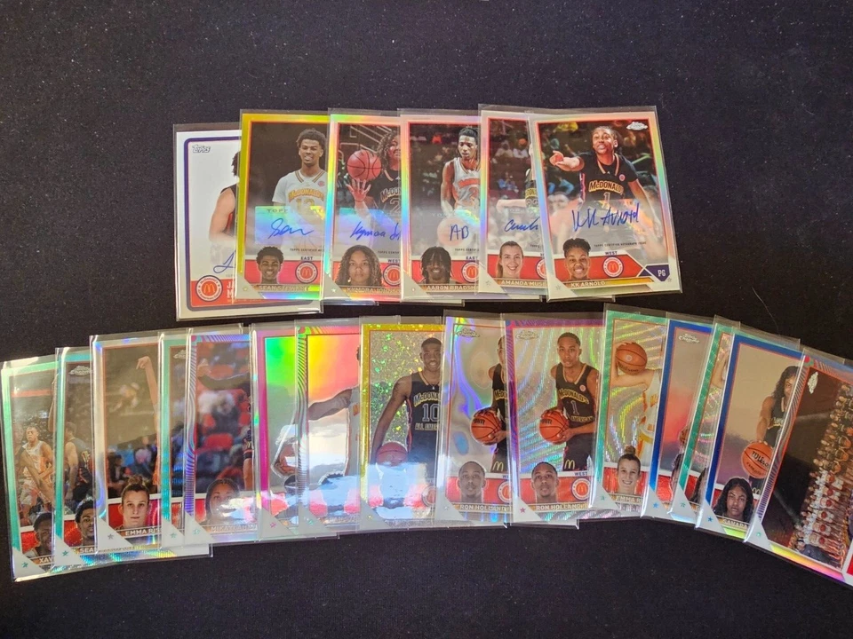 2023 Topps Chrome McDonalds Autos & # -  /75, /99, /199, /125, /175, /150 U Pick - Image 1 of 1