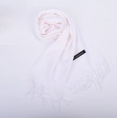 28" 100% Cachemira Mujeres Hombres Invierno Cálido Suave Bufanda Bufandas Envoltura Lana Foto 1 de 4