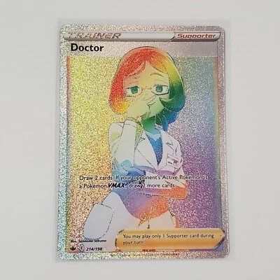 Doctor 214/198 Pokemon Chilling Reign Rainbow Trainer/Support - Image 1 of 4